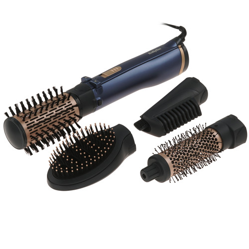 Купить Фен-щетка BaByliss Air brush AS965E синий/золотистый в интернет-магазине DNS. Характеристики, цена BaByliss Air brush AS965E | 9174581.