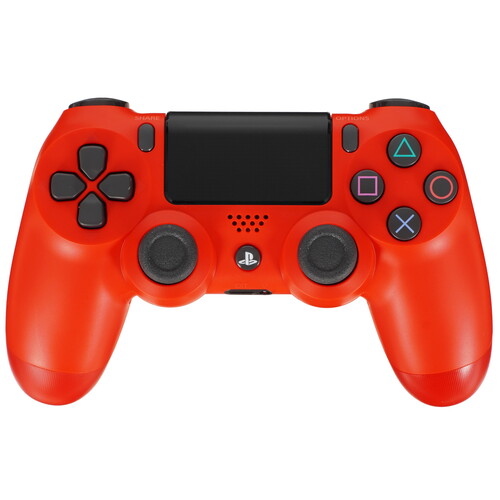 Купить Геймпад беспроводной/проводной Sony PlayStation DualShock 4 (Ver.2) красный в интернет-магазине DNS. Характеристики, цена Sony PlayStation DualShock 4 (Ver.2) | 5044050.