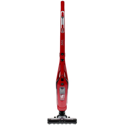 Купить Вертикальный пылесос  Tefal Cordless Handstick Dual Force TY6753WO  красный в интернет-магазине DNS. Характеристики, цена Tefal Cordless Handstick Dual Force TY6753WO | 1653623.