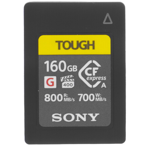 Купить Карта памяти Sony Tough CFexpress Card Type A 160 ГБ [CEA-G160T] в интернет-магазине DNS. Характеристики, цена  | 5464261.