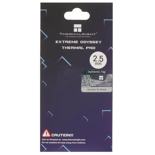 Купить Термопрокладка  Thermalright Odyssey [ODYSSEY-85X45-2.5] в интернет-магазине DNS. Характеристики, цена Thermalright Odyssey | 5034437.