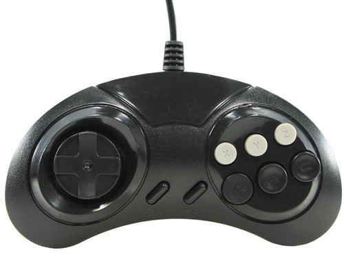 Купить Игровой контроллер проводной Retro Genesis Controller 8 Bit 9pin черный в интернет-магазине DNS. Характеристики, цена Retro Genesis Controller 8 Bit 9pin | 9352478.