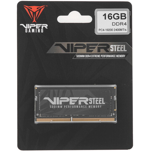 Купить Оперативная память SODIMM Patriot Viper Steel [PVS416G240C5S] 16 ГБ в интернет-магазине DNS. Характеристики, цена Patriot Viper Steel | 5438956.
