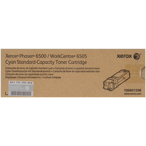 Купить Картридж лазерный Xerox 106R01598 голубой, с чипом в интернет-магазине DNS. Характеристики, цена Xerox 106R01598 | 1011977.