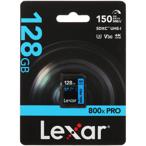 Купить Карта памяти Lexar 800x PRO SDXC 128 ГБ [LSD0800P128G-BNNNC] в интернет-магазине DNS. Характеристики, цена  | 5641143.