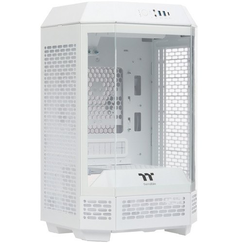 Купить Корпус Thermaltake The Tower 250 Snow [CA-1Z9-00S6WN-00] белый в интернет-магазине DNS. Характеристики, цена Thermaltake The Tower 250 Snow | 5603443.