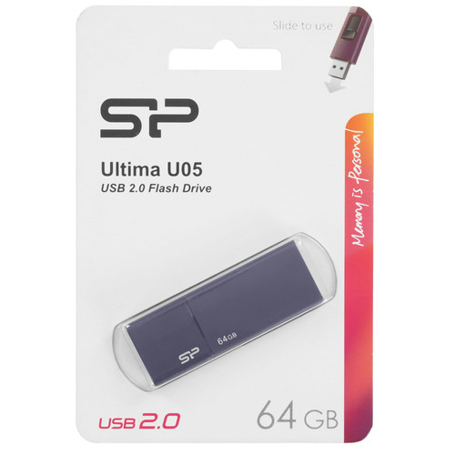 Купить Память USB Flash 64 ГБ Silicon Power Ultima U05 [SP064GBUF2U05V1D] в интернет-магазине DNS. Характеристики, цена Silicon Power Ultima U05 | 9175611.