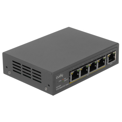 Купить Коммутатор Cudy GS1005P в интернет-магазине DNS. Характеристики, цена Cudy GS1005P | 9046062.