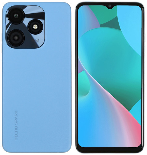 Купить 6.56" Смартфон Tecno SPARK 10C 128 ГБ голубой в интернет-магазине DNS. Характеристики, цена Tecno SPARK 10C | 9003907.