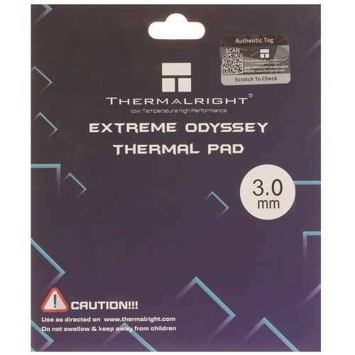Купить Термопрокладка  Thermalright Extreme Odyssey [ODYSSEY-120X120-3.0] в интернет-магазине DNS. Характеристики, цена Thermalright Extreme Odyssey | 9120258.