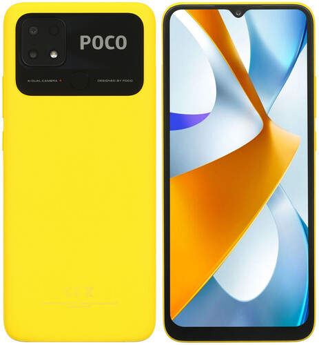 Купить 6.71" Смартфон POCO C40 64 ГБ желтый в интернет-магазине DNS. Характеристики, цена POCO C40 | 5045824.