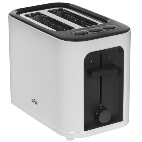 Купить Тостер Braun HT 3000 WH белый в интернет-магазине DNS. Характеристики, цена Braun HT 3000 WH | 8116348.