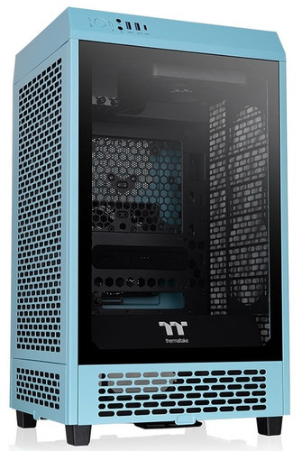 Купить Корпус Thermaltake The Tower 200 Turquoise [CA-1X9-00SBWN-00] бирюзовый в интернет-магазине DNS. Характеристики, цена Thermaltake The Tower 200 Turquoise | 9186132.