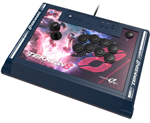 Купить Игровой контроллер проводной Hori Fighting Stick (TEKKEN 8 Edition) синий в интернет-магазине DNS. Характеристики, цена Hori Fighting Stick (TEKKEN 8 Edition) | 9146693.