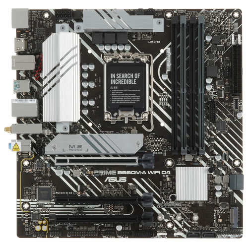 Купить Материнская плата ASUS PRIME B660M-A WIFI D4 в интернет-магазине DNS. Характеристики, цена ASUS PRIME B660M-A WIFI D4 | 9041969.