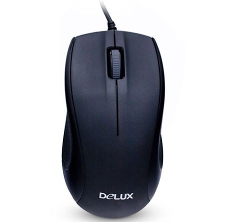Купить Мышь проводная Delux DLM-375OUB  черный в интернет-магазине DNS. Характеристики, цена Delux DLM-375OUB | 9205564.
