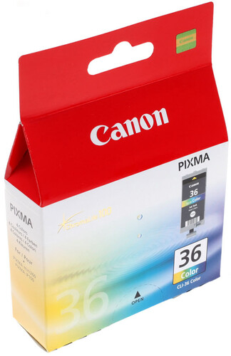 Купить Картридж Canon CLI-36 многоцветный в интернет-магазине DNS. Характеристики, цена Canon CLI-36 | 0100440.