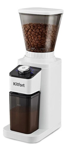 Купить Кофемолка электрическая Kitfort КТ-7588 белый в интернет-магазине DNS. Характеристики, цена Kitfort КТ-7588 | 9290407.