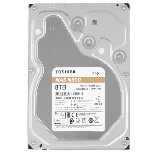 Купить 8 ТБ Жесткий диск Toshiba N300 Pro [HDWG780AZSTB] в интернет-магазине DNS. Характеристики, цена Toshiba N300 Pro | 5609479.
