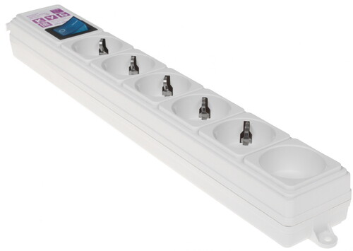 Купить Сетевой фильтр Power Cube SPG(5+1)-16B белый в интернет магазине ...