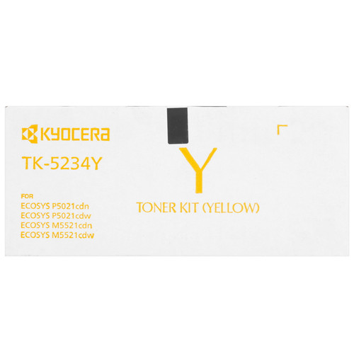 Купить Картридж лазерный Kyocera TK-5234Y желтый в интернет-магазине DNS. Характеристики, цена Kyocera TK-5234Y | 5491993.