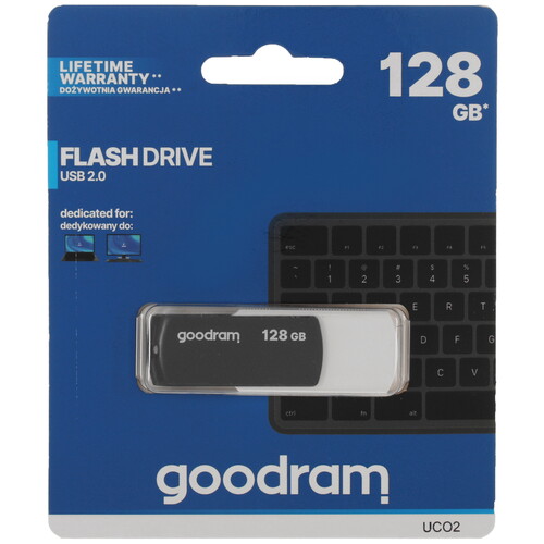 Купить Память USB Flash 128 ГБ Goodram UCO2 [UCO2-1280KWR11] в интернет-магазине DNS. Характеристики, цена Goodram UCO2 | 1672613.