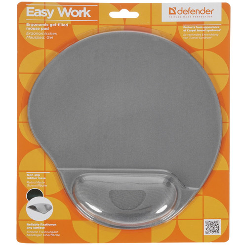Купить Коврик Defender Easy Work  серый в интернет-магазине DNS. Характеристики, цена Defender Easy Work | 4830677.