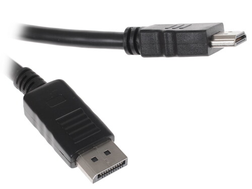 Купить Кабель однонаправленный Cablexpert HDMI - DisplayPort, 3 м в интернет-магазине DNS. Характеристики, цена  | 1104879.