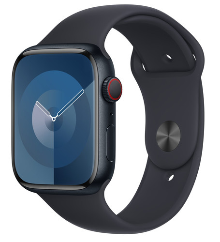 Купить Ремешок Apple для Apple Watch 42/ 44/ 45/ 49mm черный в интернет-магазине DNS. Характеристики, цена Apple Sport Band | 5462080.