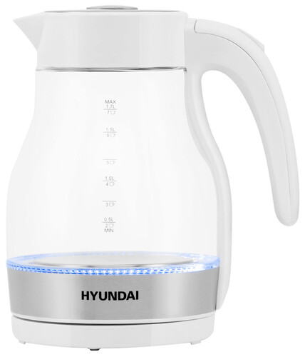 Купить Электрочайник Hyundai HYK-G3802 белый в интернет-магазине DNS. Характеристики, цена Hyundai HYK-G3802 | 5353075.