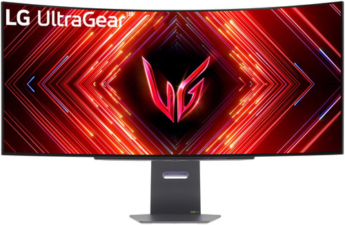 Купить 44.5" Монитор LG 45GS95QE-B черный в интернет-магазине DNS. Характеристики, цена LG 45GS95QE-B | 5463981.