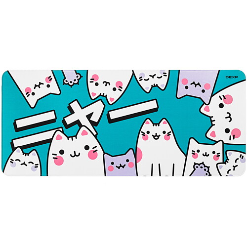 Купить Коврик DEXP OM-XL Cats (XL) зеленый в интернет-магазине DNS. Характеристики, цена DEXP OM-XL Cats | 5088980.