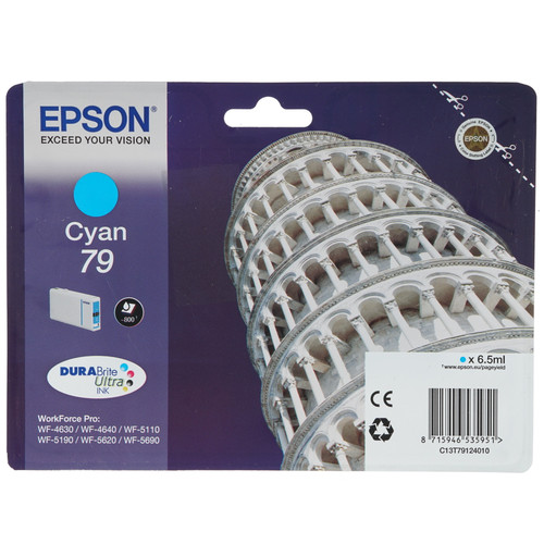Купить Картридж Epson T7912 голубой в интернет-магазине DNS. Характеристики, цена Epson T7912 | 1022565.