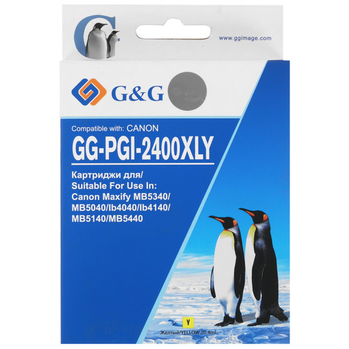 Купить Картридж G&G GG-PGI-2400XLY желтый в интернет-магазине DNS. Характеристики, цена G&G GG-PGI-2400XLY | 9074824.