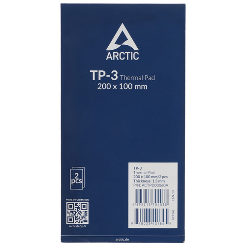 Купить Набор термопрокладок  ARCTIC Thermal Pad TP-3 [ACTPD00060A] в интернет-магазине DNS. Характеристики, цена ARCTIC Thermal Pad TP-3 | 5407573.
