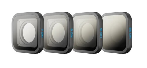 Купить Набор светофильтров GoPro ND Filter 4-pack AENDF-001 в интернет-магазине DNS. Характеристики, цена GoPro ND Filter 4-pack AENDF-001 | 9300453.
