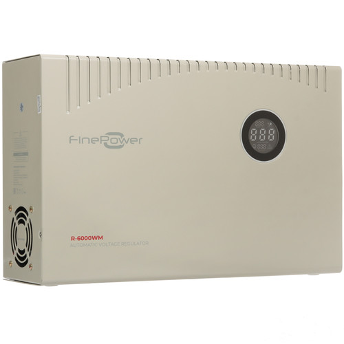 Купить Стабилизатор напряжения FinePower R-6000WM в интернет-магазине DNS. Характеристики, цена FinePower R-6000WM | 9095826.