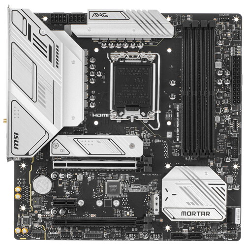 Купить Материнская плата MSI MAG B760M MORTAR WIFI DDR4 в интернет-магазине DNS. Характеристики, цена MSI MAG B760M MORTAR WIFI DDR4 | 5092058.