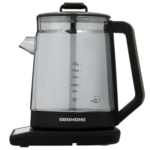 Купить Электрочайник Redmond RK-G1310D черный в интернет-магазине DNS. Характеристики, цена Redmond RK-G1310D | 9039277.