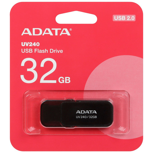 Купить Память USB Flash 32 ГБ ADATA UV240 [AUV240-32G-RBK] в интернет-магазине DNS. Характеристики, цена ADATA UV240 | 5450133.