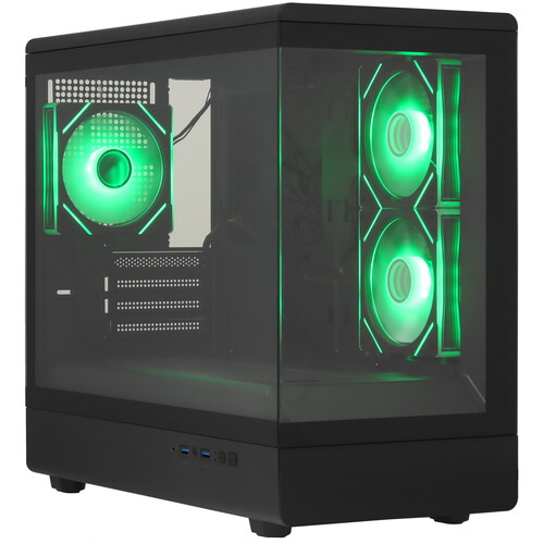 Купить Корпус ARDOR GAMING Crystal CM2  черный в интернет-магазине DNS. Характеристики, цена ARDOR GAMING Crystal CM2 | 9264895.