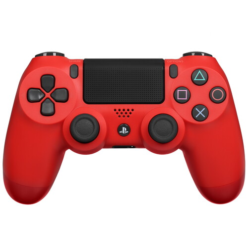 Купить Геймпад беспроводной/проводной Sony PlayStation DualShock 4 (Ver.2) красный в интернет-магазине DNS. Характеристики, цена Sony PlayStation DualShock 4 (Ver.2) | 5430481.
