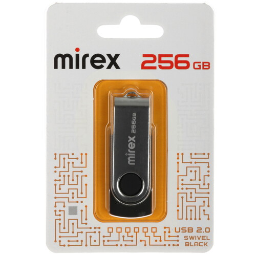 Купить Память USB Flash 256 ГБ Mirex SWIVEL [13600-FMURS256] в интернет-магазине DNS. Характеристики, цена Mirex SWIVEL | 5463095.