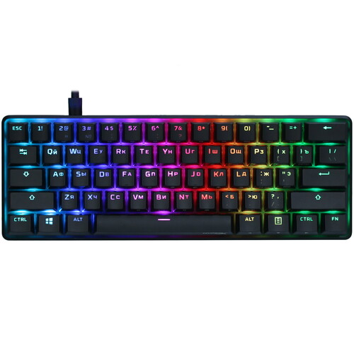 Купить Клавиатура  проводная HyperX Alloy Origins 60 в интернет-магазине DNS. Характеристики, цена HyperX Alloy Origins 60 | 5006380.