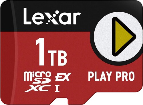 Купить Карта памяти Lexar PLAY PRO microSDXC 1000 ГБ [LMSXPS0001T-BNNNG] в интернет-магазине DNS. Характеристики, цена  | 9262219.