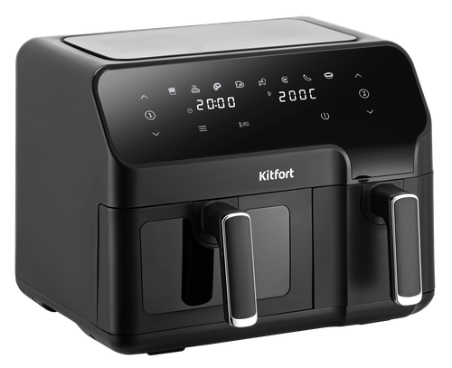 Купить Аэрогриль Kitfort КТ-8148 черный в интернет-магазине DNS. Характеристики, цена Kitfort КТ-8148 | 9351226.