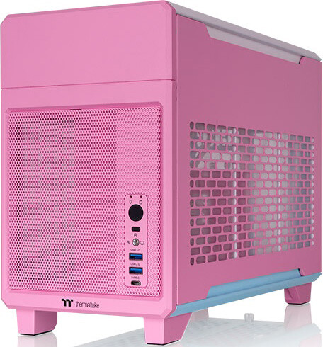 Купить Корпус Thermaltake TR100 [CA-11A-00SANN-00] розовый в интернет-магазине DNS. Характеристики, цена Thermaltake TR100 | 5632788.