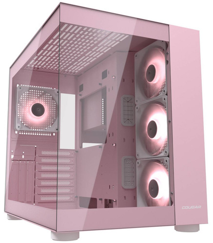 Купить Корпус Cougar FV150 RGB [FV150 RGB (Pink)] розовый в интернет-магазине DNS. Характеристики, цена Cougar FV150 RGB | 5620572.