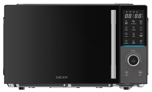 Купить Микроволновая печь DEXP DMW-25S900GW черный в интернет-магазине DNS. Характеристики, цена DEXP DMW-25S900GW | 9258395.