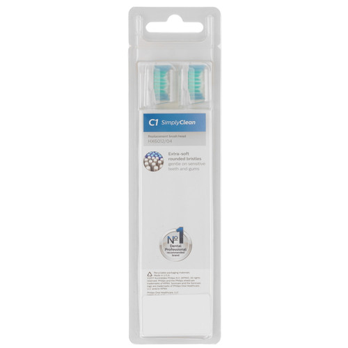 Купить Набор сменных насадок Philips Sonicare C1 ProResults 2 шт. HX6012/04 в интернет-магазине DNS. Характеристики, цена Philips Sonicare C1 ProResults 2 шт. HX6012/04 | 9179432.